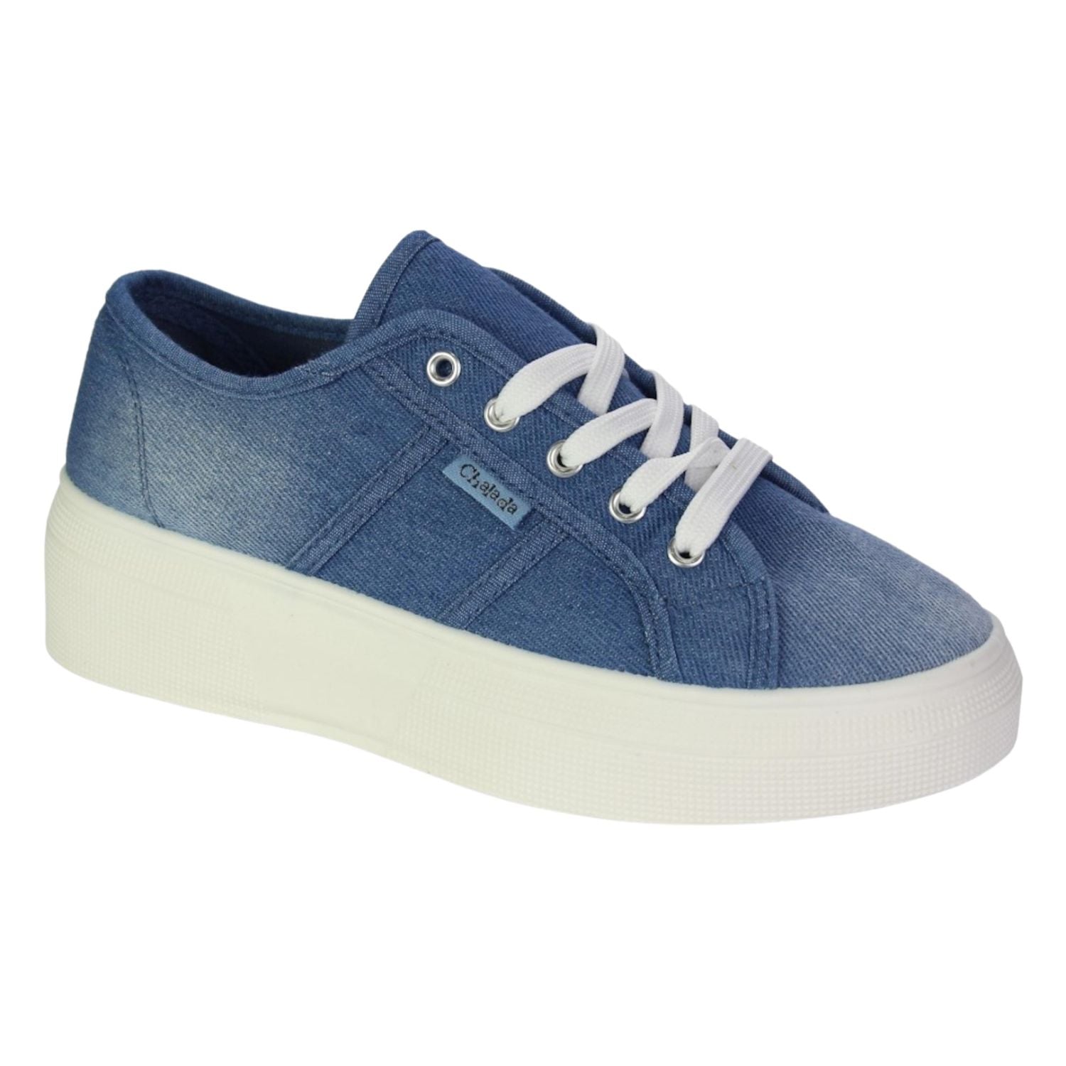 ZAPATILLAS MUJER CHALADA URBANAS AZUL SENDY-12 - 1