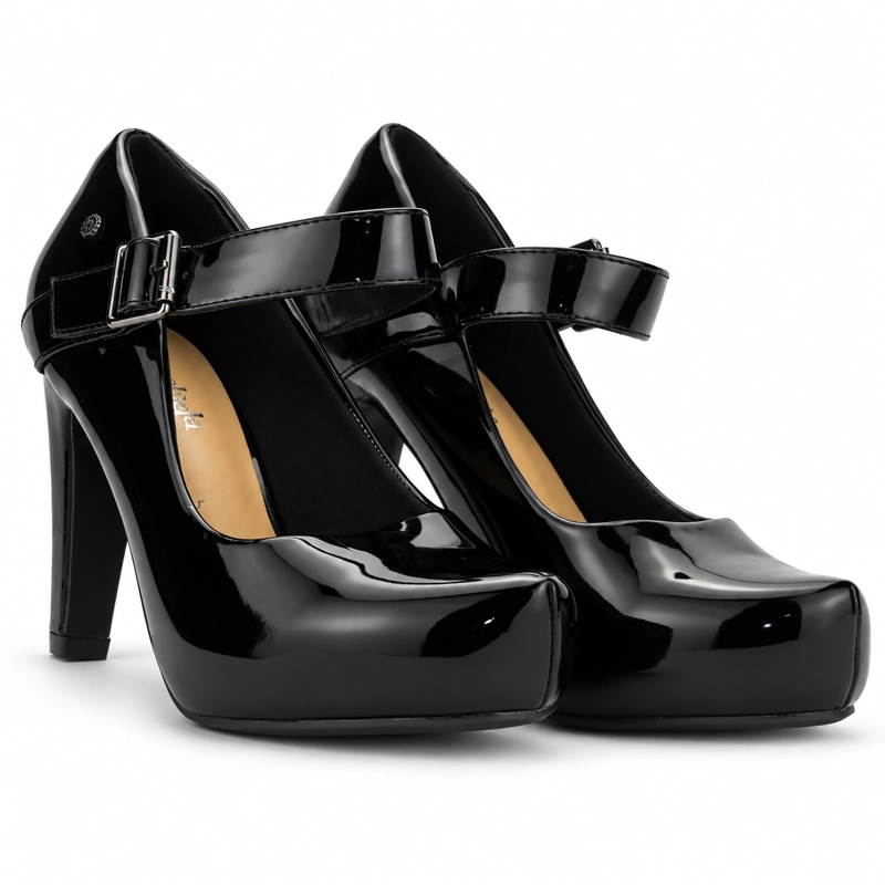 ZAPATO NEGRO MUJER CASUAL CHALADA FASHION - 5