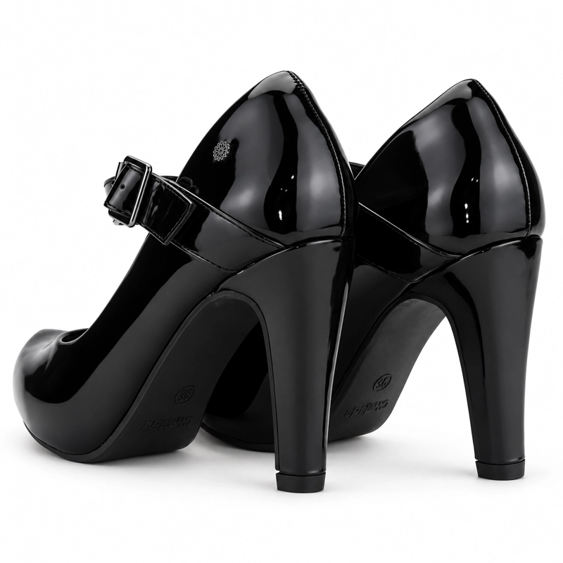ZAPATO NEGRO MUJER CASUAL CHALADA FASHION - 6