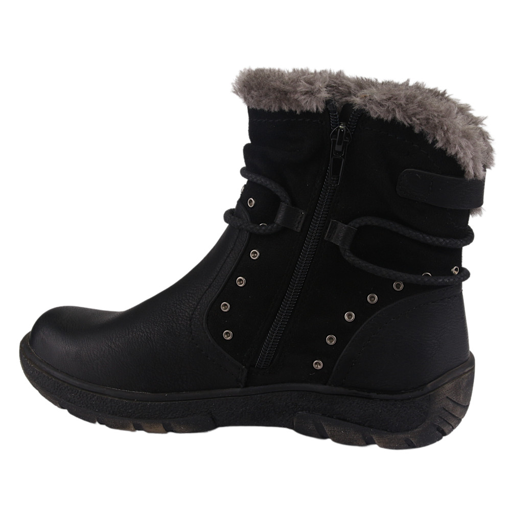 BOTIN CHALADA MUJER QUAL-1 NEGRO COMFORT - 2