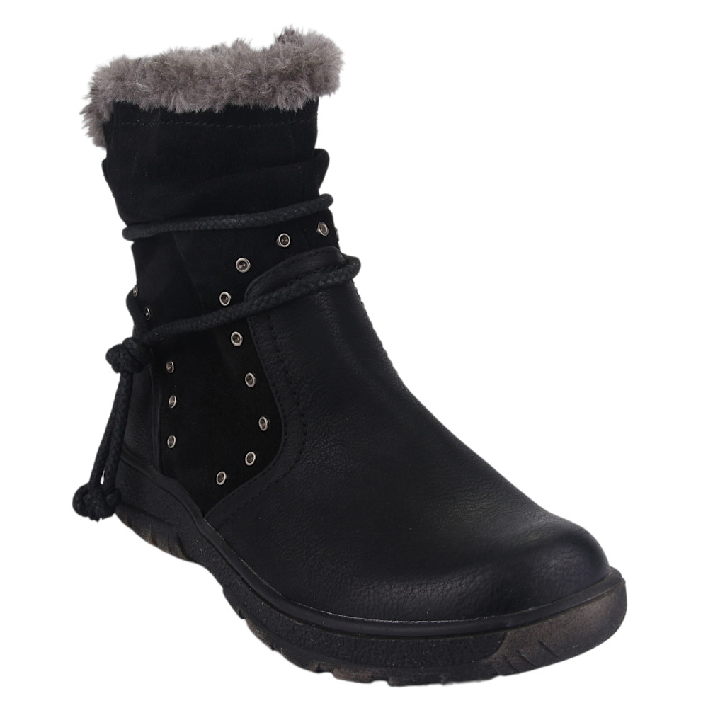 BOTIN CHALADA MUJER QUAL-1 NEGRO COMFORT - 3
