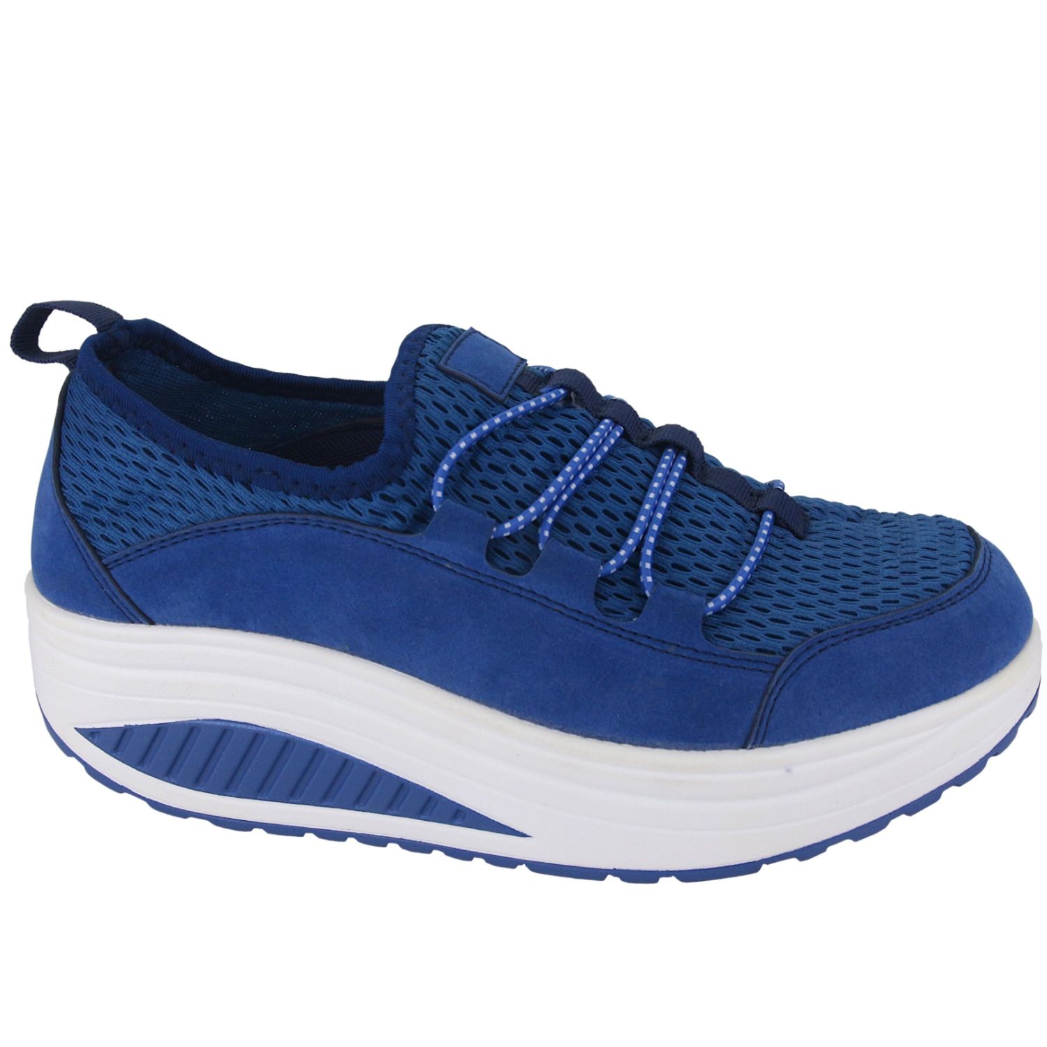 ZAPATILLA FUNWAY MUJER TIJA-30 AZUL CASUAL - 1