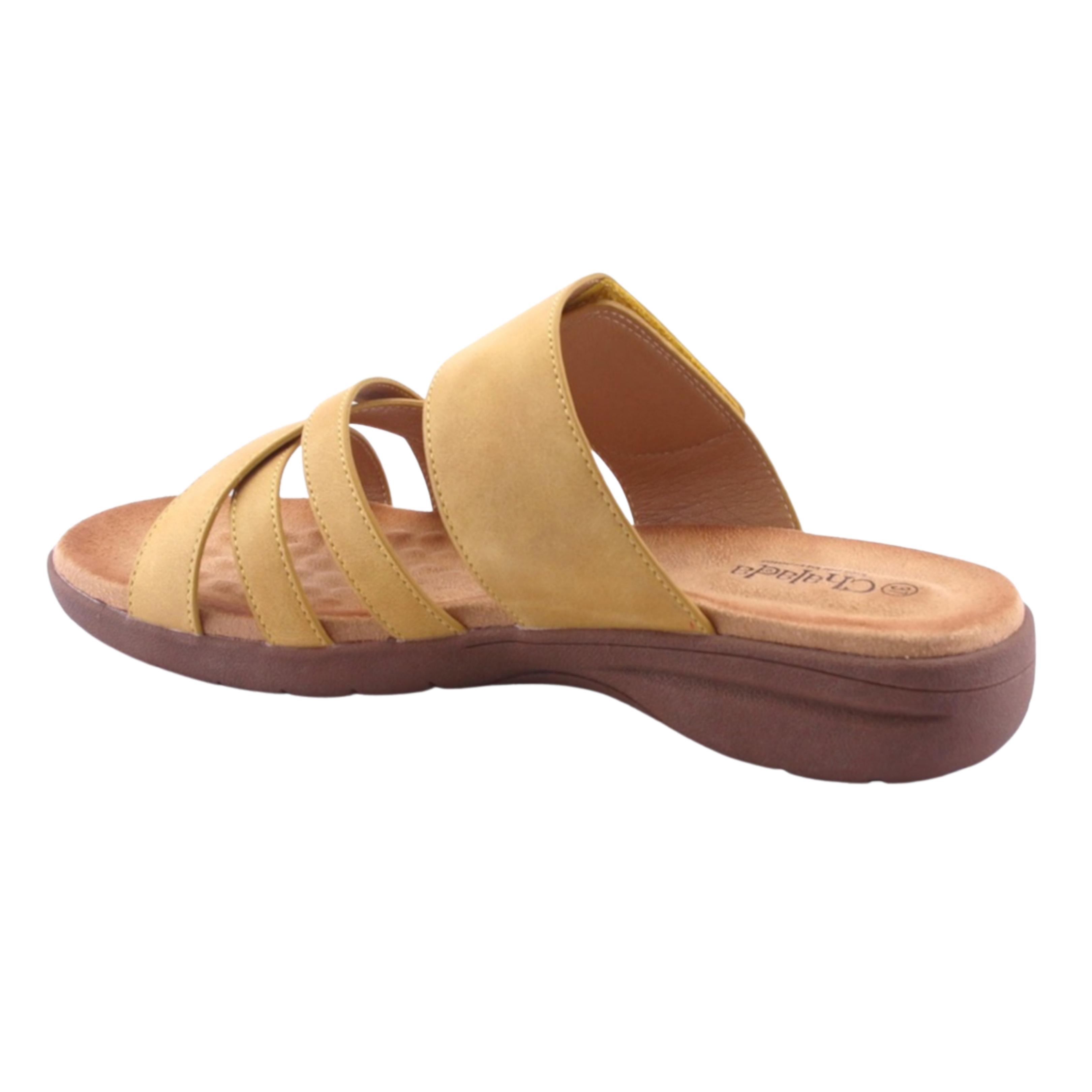 SANDALIAS MUJER CHALADA MOSTAZA GIGO-5 MODA - 2