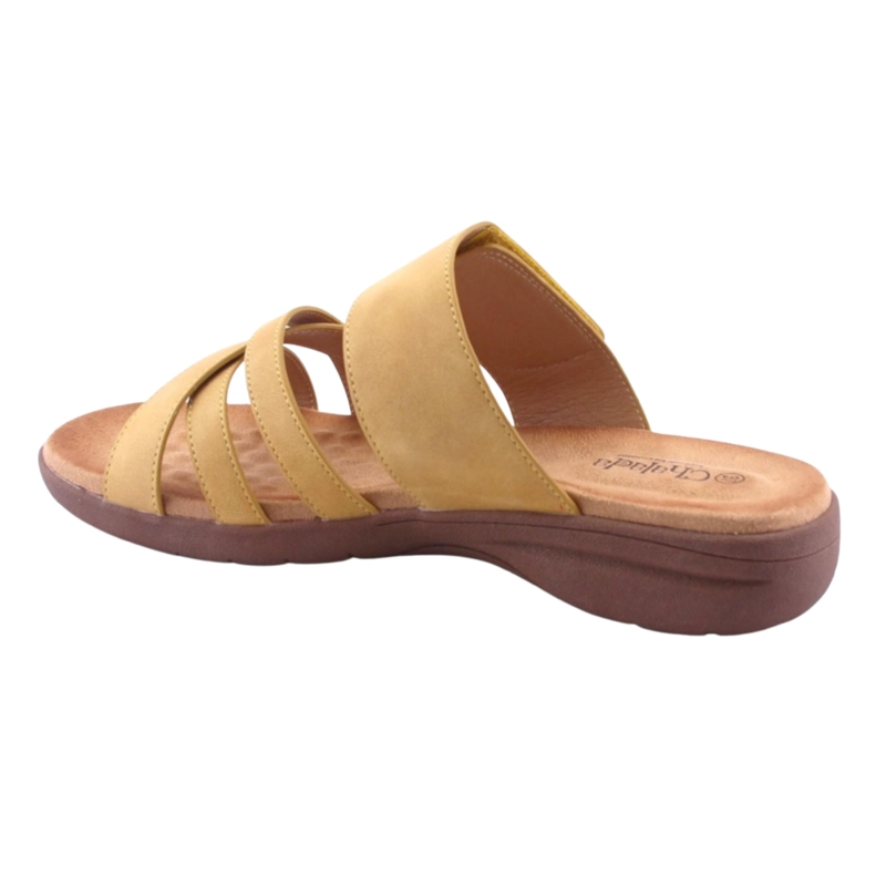 SANDALIAS MUJER CHALADA MOSTAZA GIGO-5 MODA - 2
