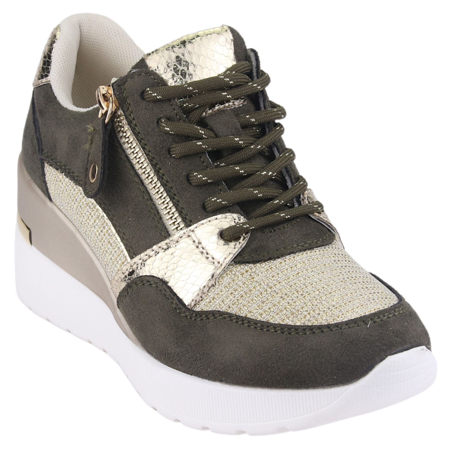 ZAPATILLAS MUJER CHALADA URBANAS VERDE BOLDEN-5 - 3