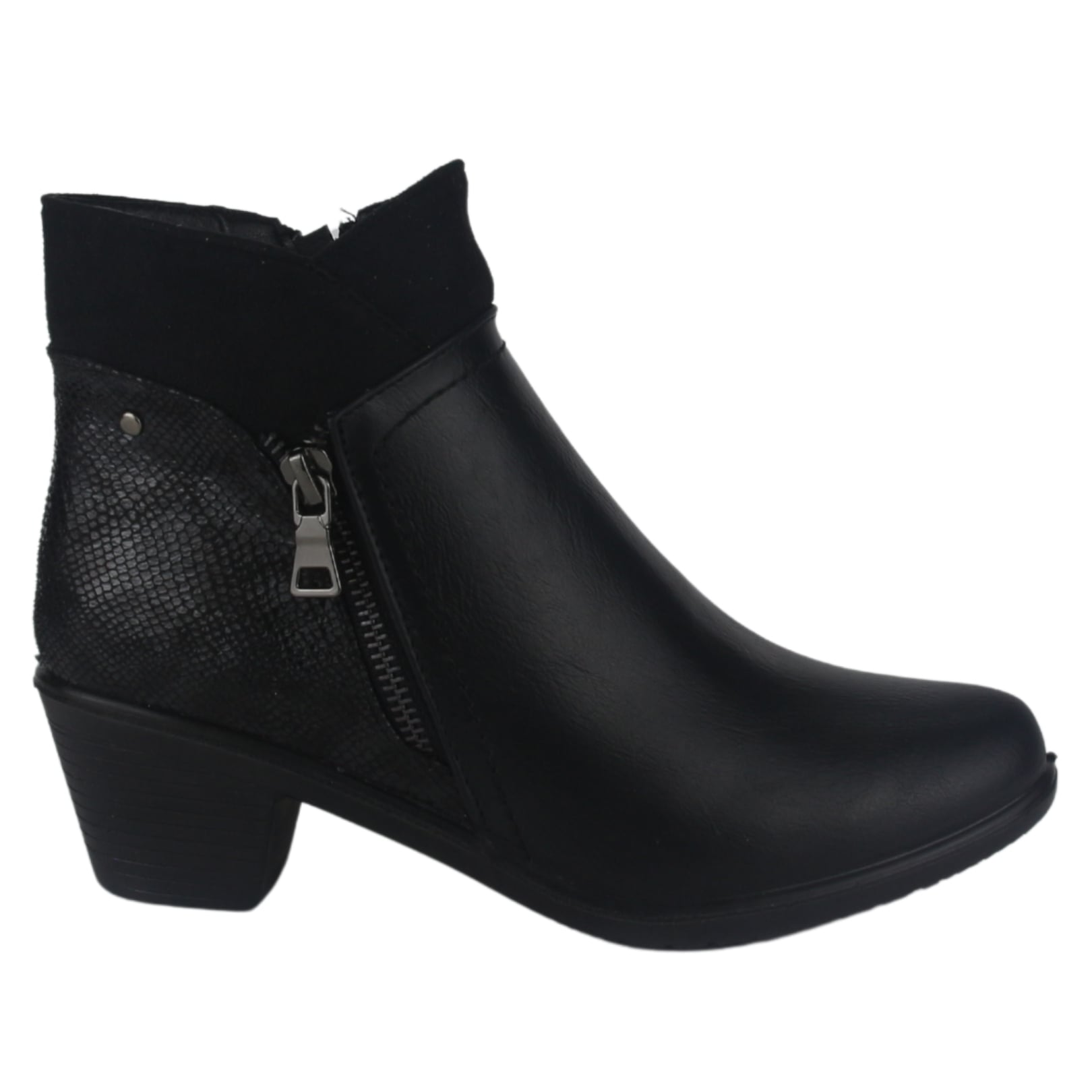 BOTÍN MUJER NEGRO CHALADA LITANG-2 CASUAL - 1