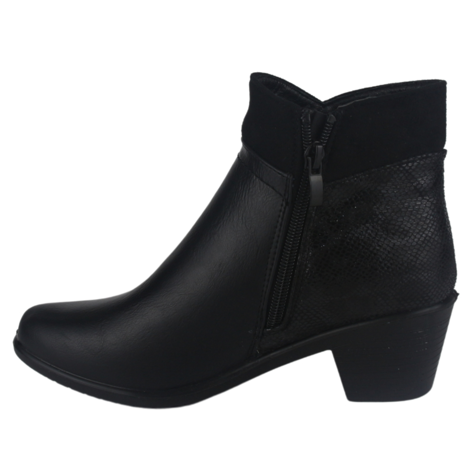 BOTÍN MUJER NEGRO CHALADA LITANG-2 CASUAL - 2