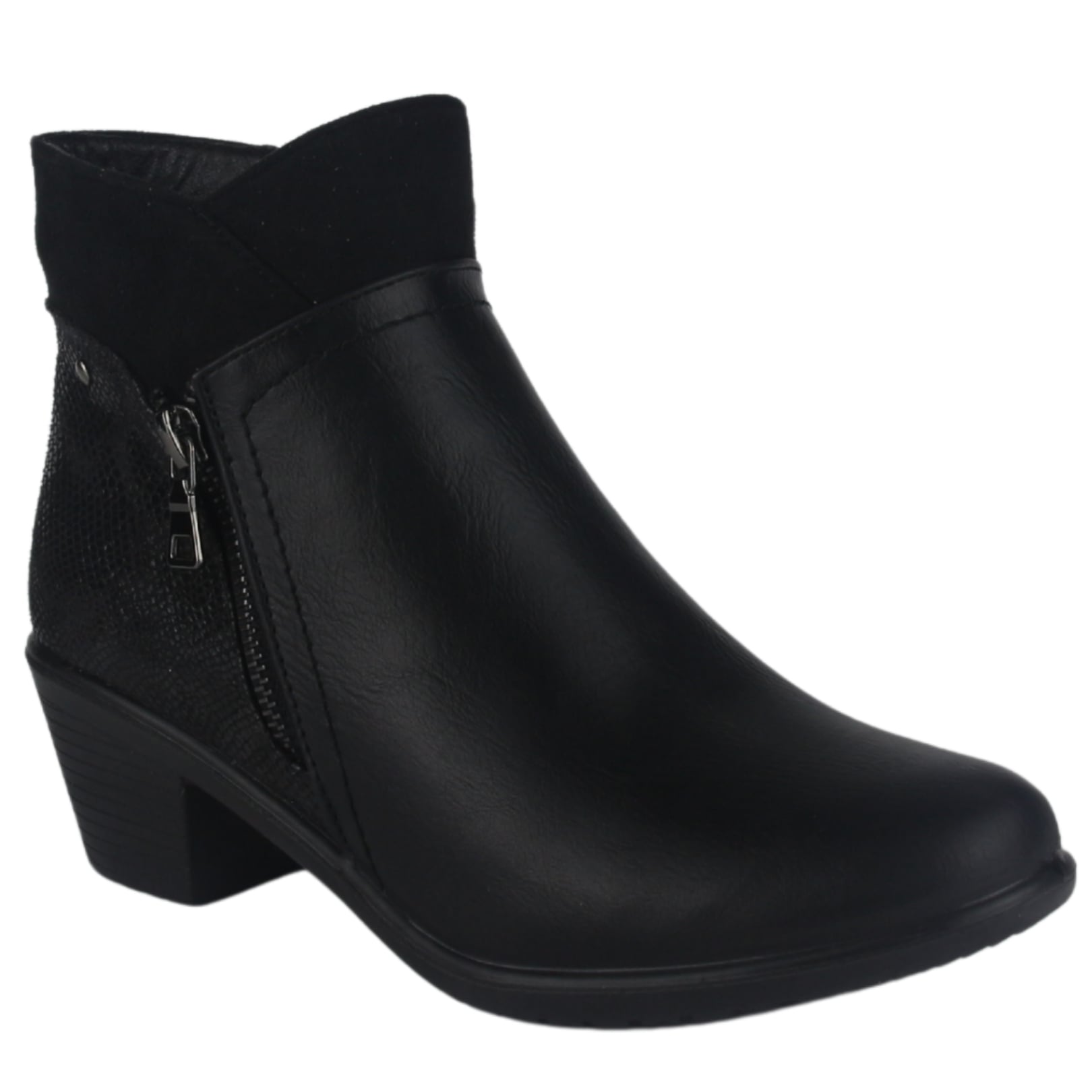 BOTÍN MUJER NEGRO CHALADA LITANG-2 CASUAL - 3