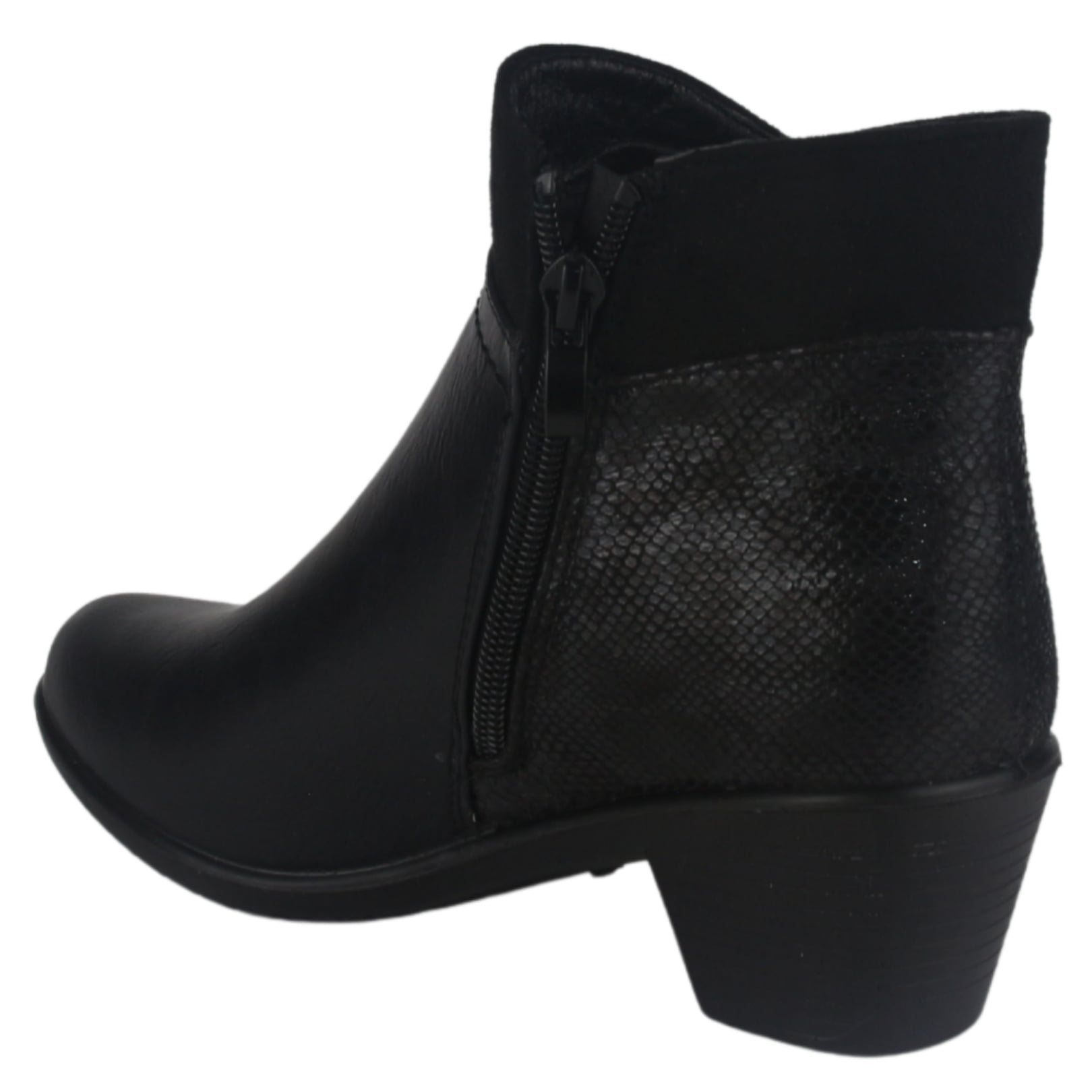 BOTÍN MUJER NEGRO CHALADA LITANG-2 CASUAL - 4
