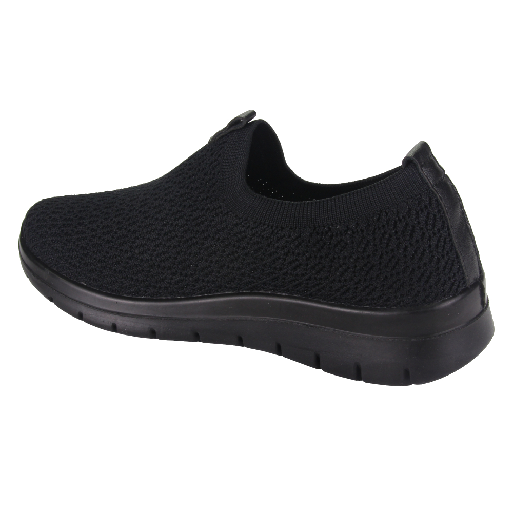 ZAPATILLA CHALADA MUJER FINEST-1 NEGRO COMFORT - 2