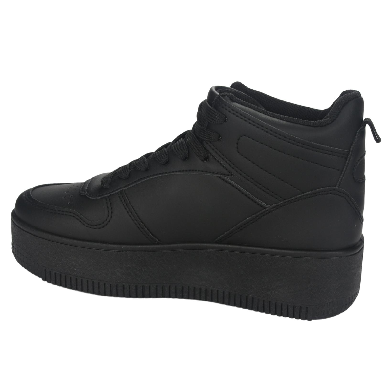 ZAPATILLAS MUJER CHALADA URBANAS NEGRO METTA-8 PLATAFORMA - 2