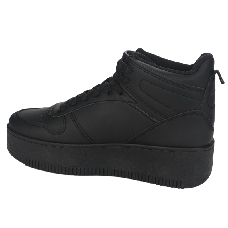 ZAPATILLAS MUJER CHALADA URBANAS NEGRO METTA-8 PLATAFORMA - 2