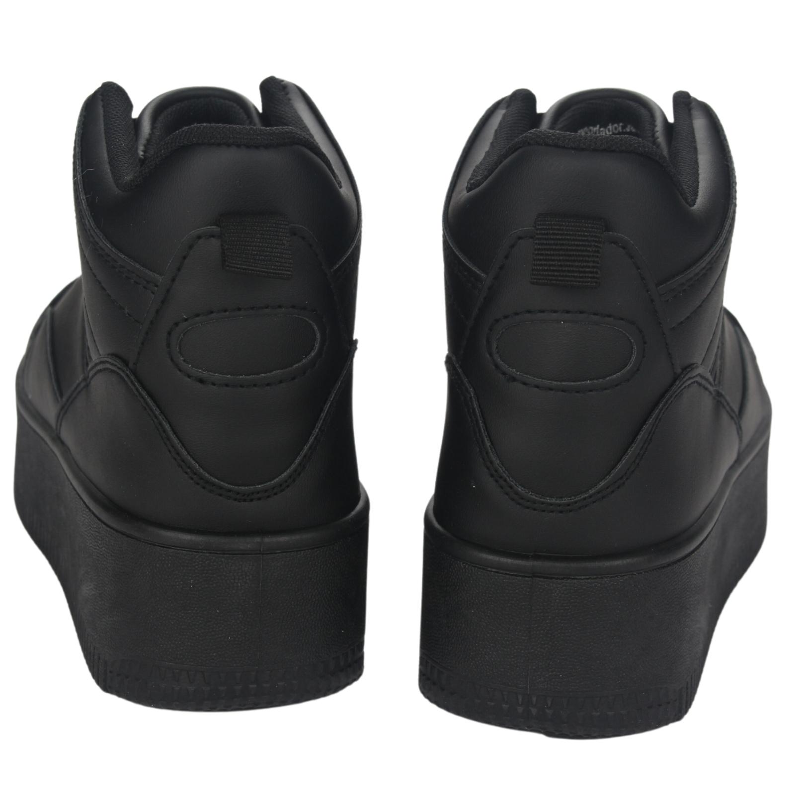 ZAPATILLAS MUJER CHALADA URBANAS NEGRO METTA-8 PLATAFORMA - 6