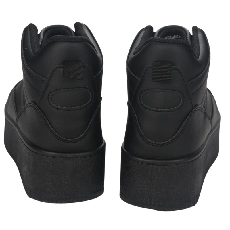ZAPATILLAS MUJER CHALADA URBANAS NEGRO METTA-8 PLATAFORMA - 6