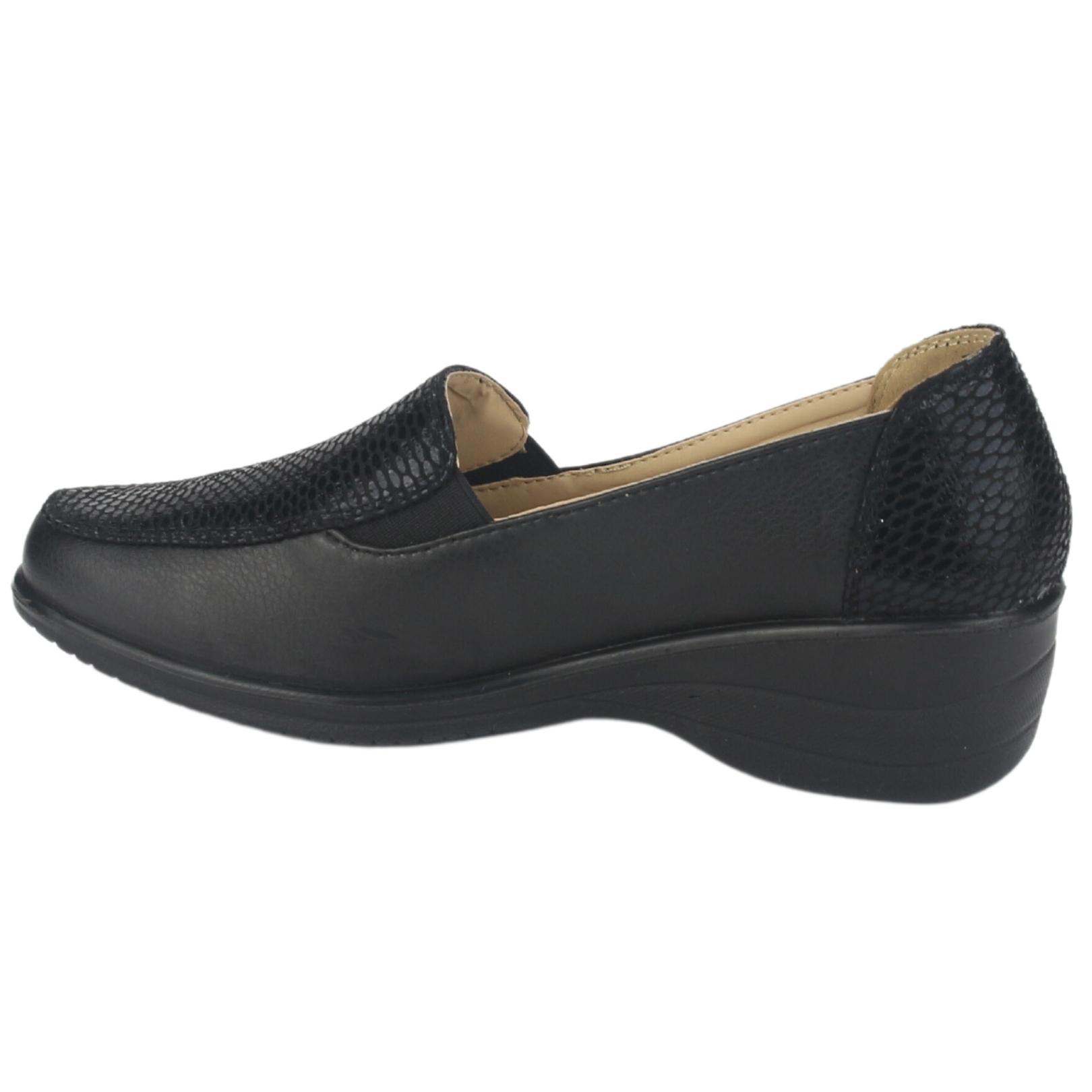 ZAPATO CHALADA MUJER OSCAR-1 NEGRO COMFORT - 2