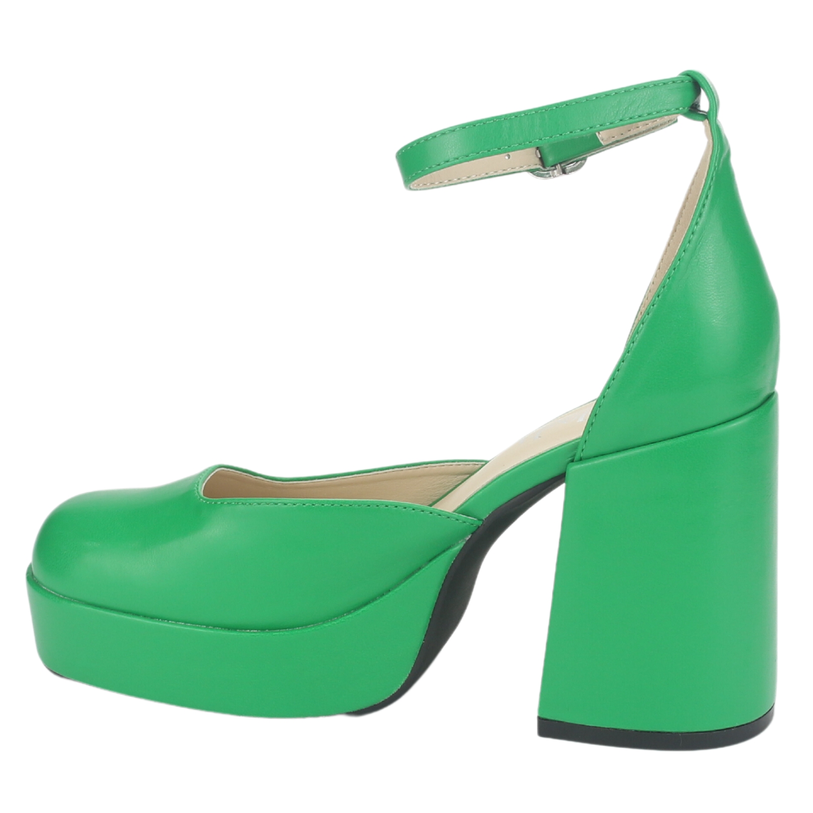 ZAPATO CHALADA MUJER DREAM-1 VERDE PLATAFORMA - 2
