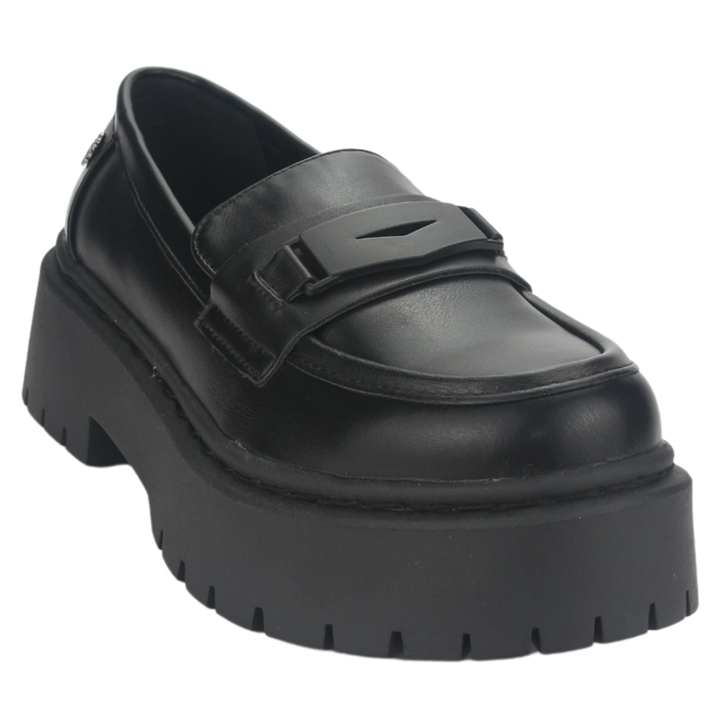 MOCASIN CHALADA MUJER LEWIS-1 NEGRO MODA - 3