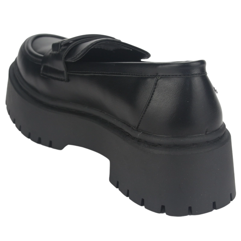 MOCASIN CHALADA MUJER LEWIS-1 NEGRO MODA - 7
