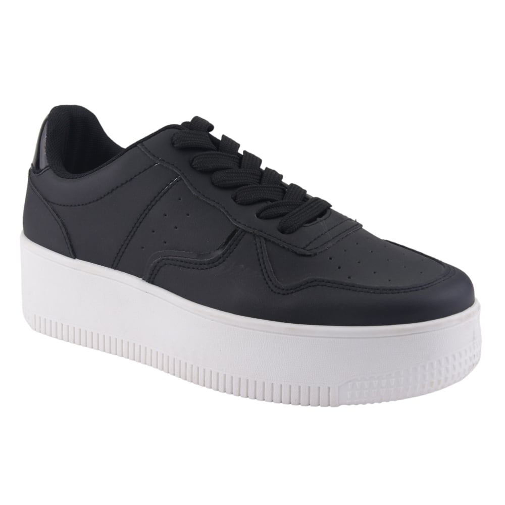 ZAPATILLA CHALADA MUJER METTA-3 NEGRO MODA - 1