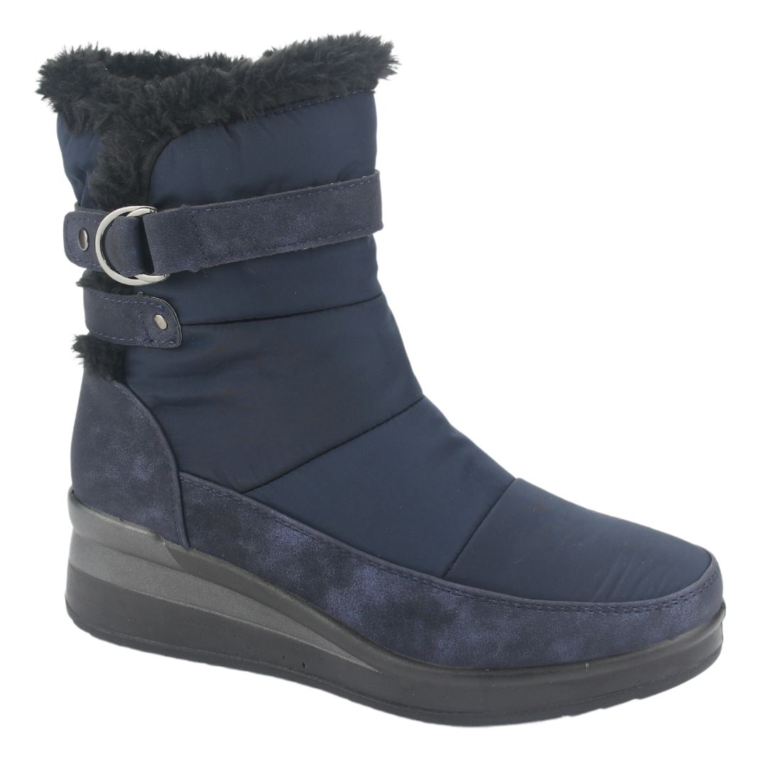 BOTIN CHALADA MUJER SKY-30 AZUL MARINO COMFORT - 1
