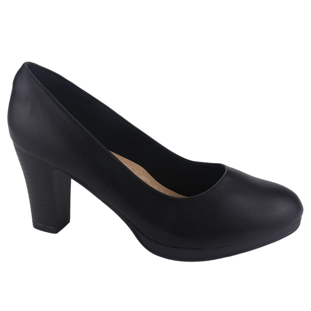 ZAPATO CHALADA MUJER DILLY-13 NEGRO FORMAL - 1