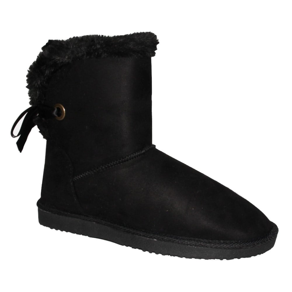 BOTIN CHALADA MUJER PINGUI-4 NEGRO CASUAL - 1
