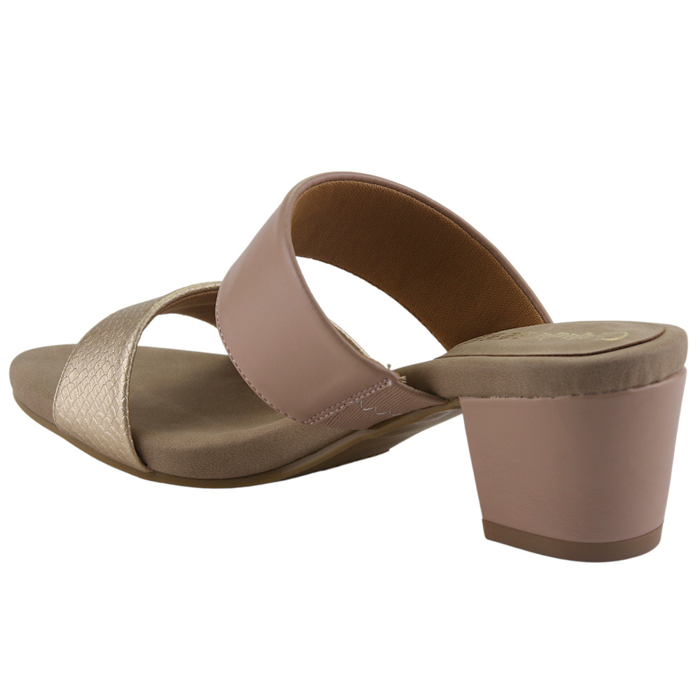 SANDALIAS MUJER CHALADA DORADO FLEX-3 CASUAL - 2
