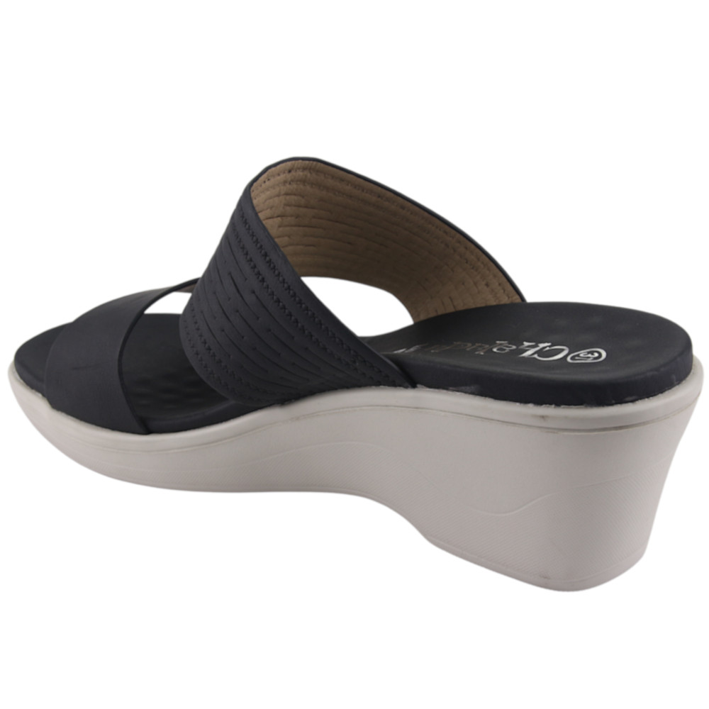 SANDALIA CHALADA MUJER ICA-25 NEGRO COMFORT - 2