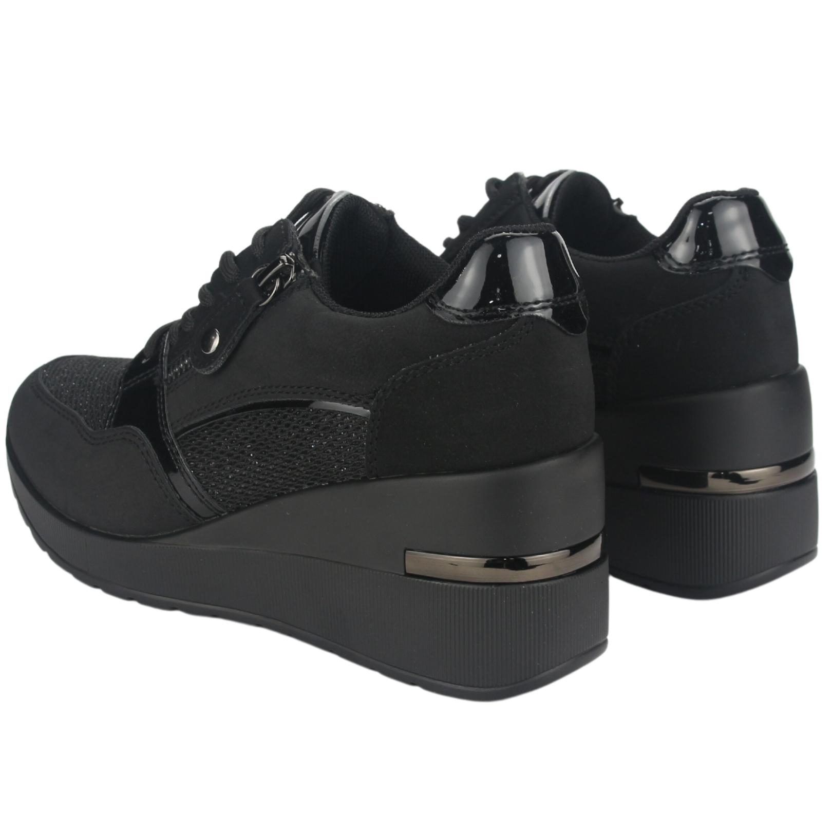 ZAPATILLA CHALADA MUJER BOLDEN-5 NEGRO URBANO - 6