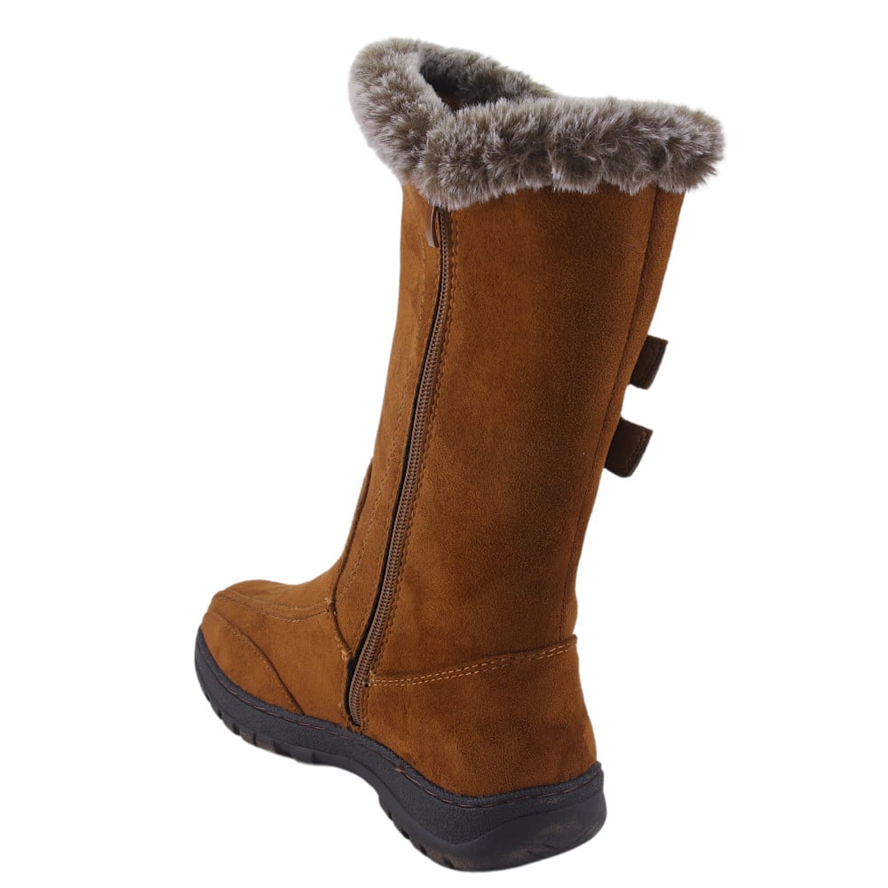 BOTIN CHALADA MUJER QUAL-2 CAMEL CASUAL - 4