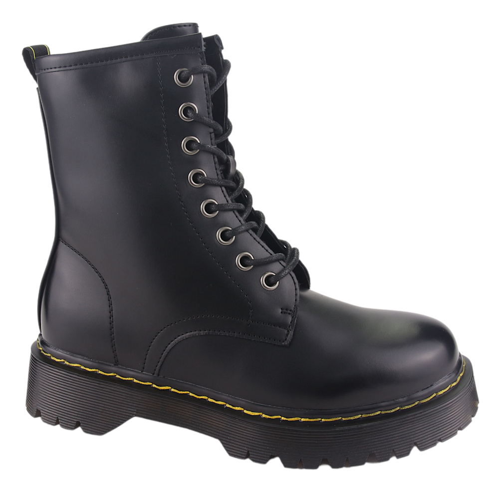BOTIN CHALADA MUJER POOLL-21 NEGRO MODA - 1