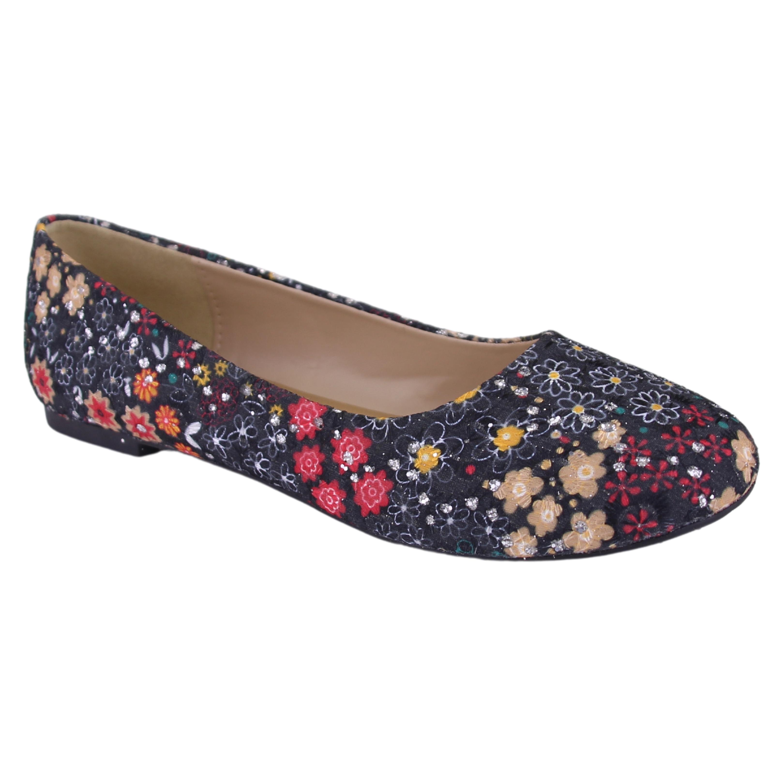 BALLERINA CHALADA MUJER NATHAN-6 NEGRO MODA - 1
