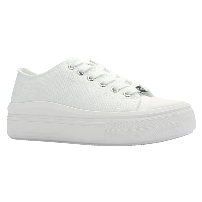 ZAPATILLAS MUJER CHALADA URBANAS BLANCO CLU-10 PLATAFORMA - 3