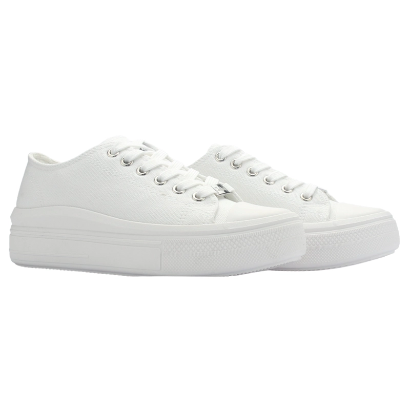ZAPATILLAS MUJER CHALADA URBANAS BLANCO CLU-10 PLATAFORMA - 5