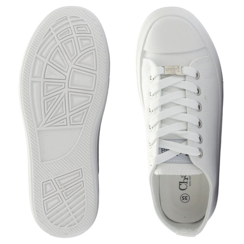 ZAPATILLAS MUJER CHALADA URBANAS BLANCO CLU-10 PLATAFORMA - 6