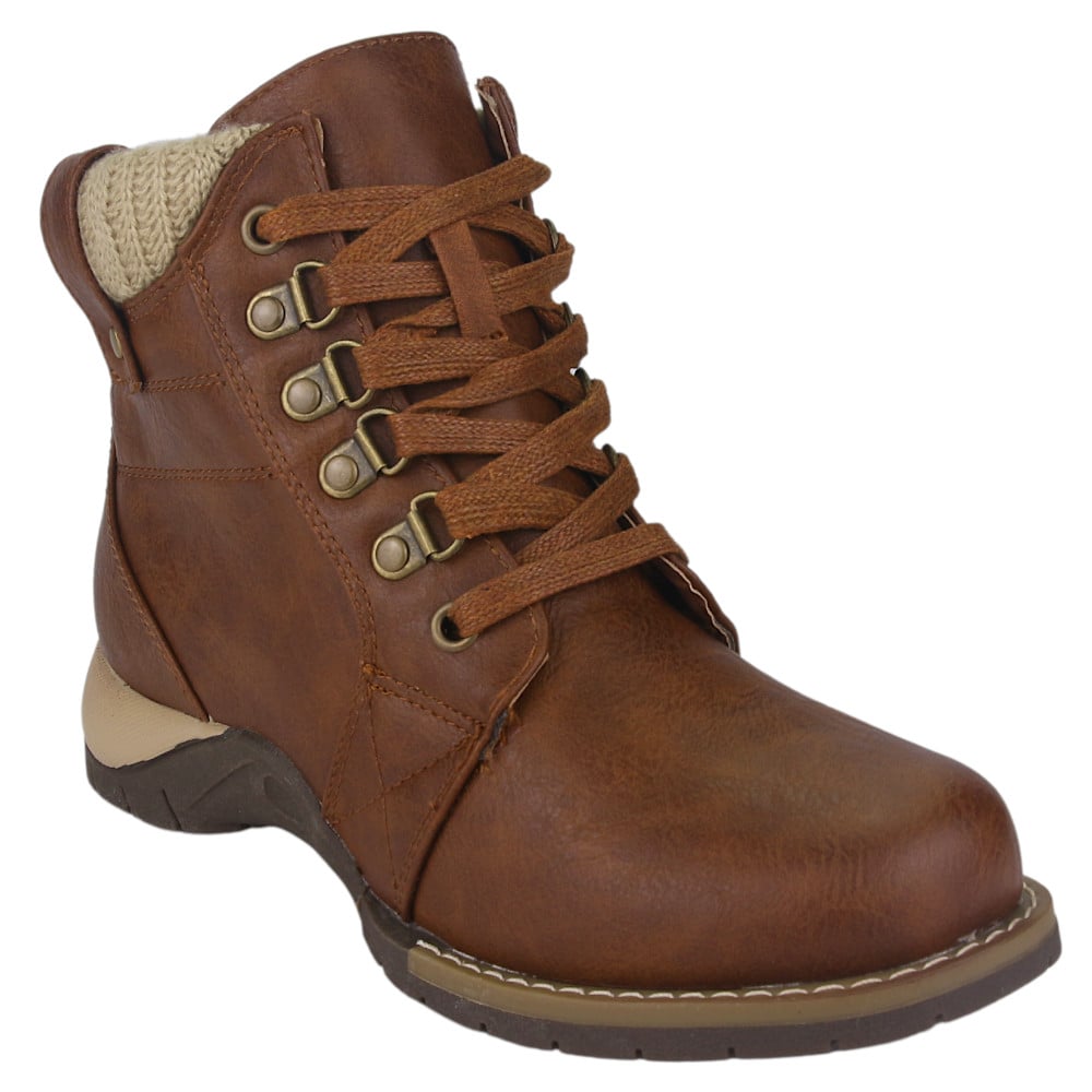 BOTIN CHALADA MUJER ROLO-4 TOSTADO CASUAL - 3