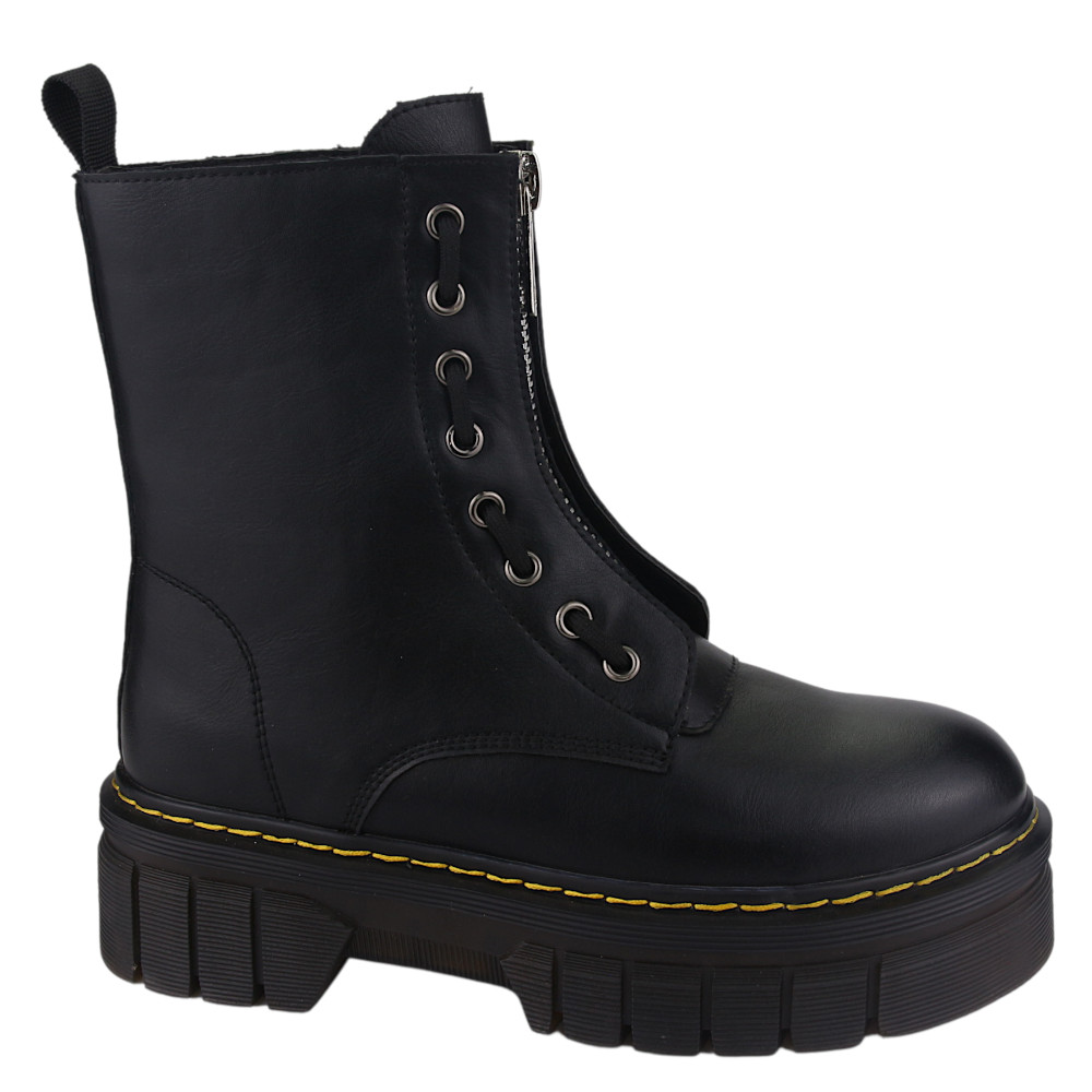 BOTIN CHALADA MUJER POOLNEW-1 NEGRO MODA - 1