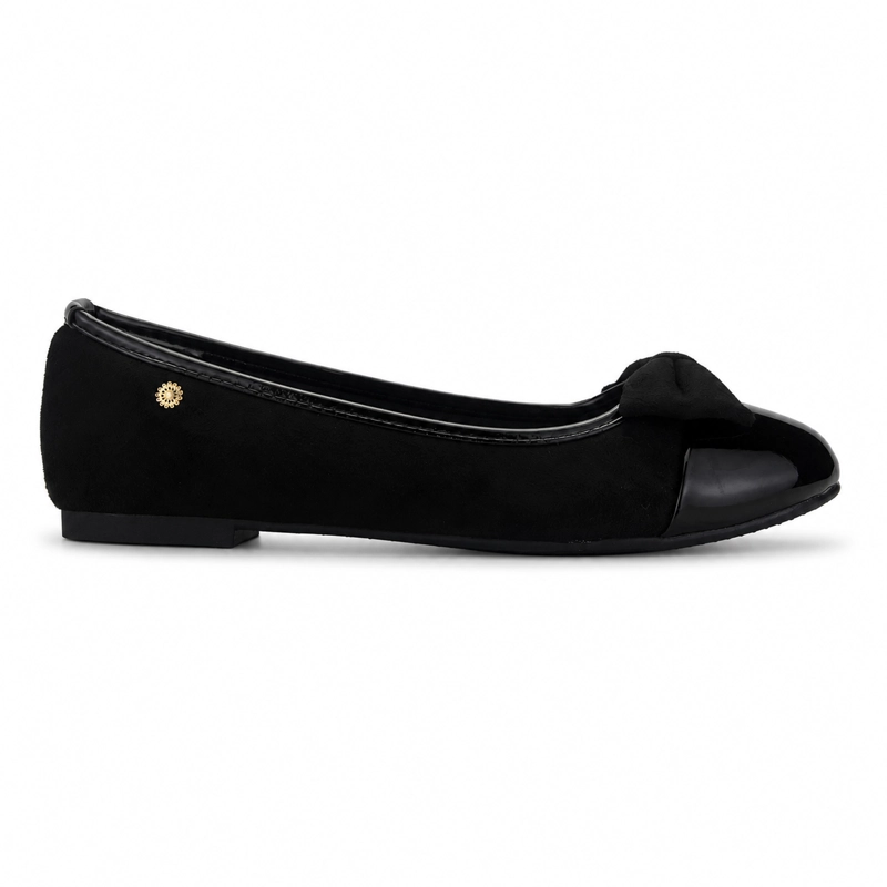 BALLERINAS MUJER CHALADA NEGRO NATHAN-25 CASUAL - 1