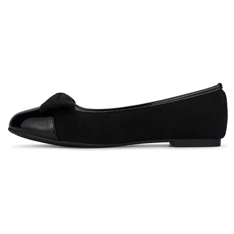 BALLERINAS MUJER CHALADA NEGRO NATHAN-25 CASUAL - 2