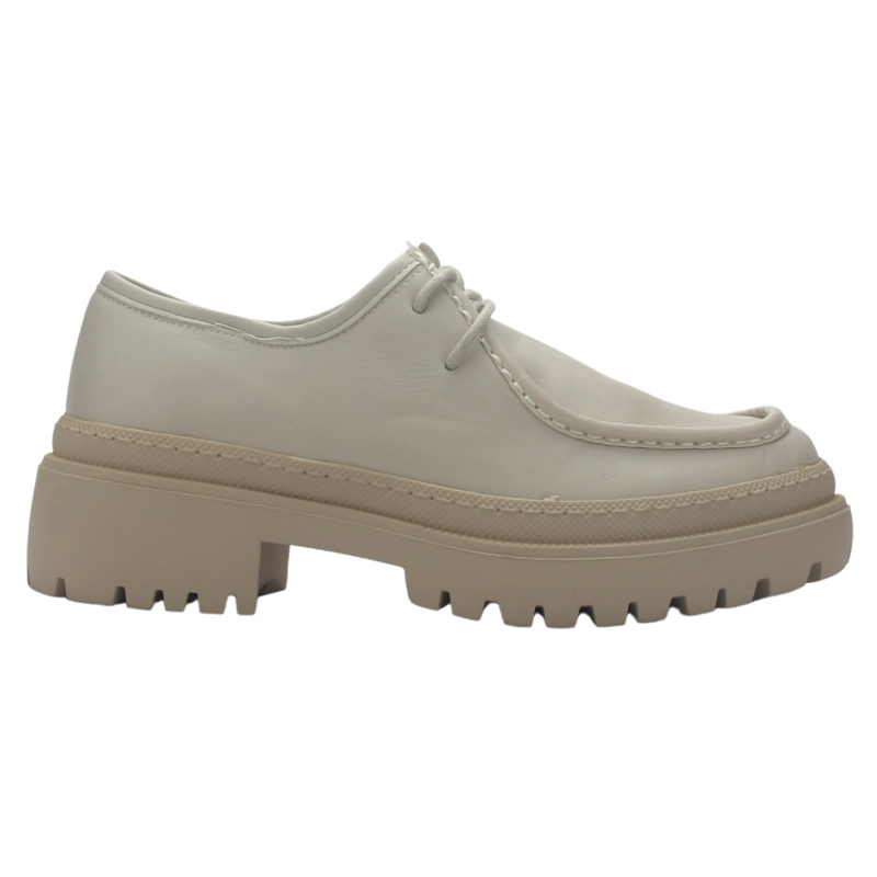ZAPATO CHALADA MUJER JING-1 BEIGE CASUAL - 1