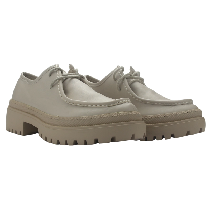 ZAPATO CHALADA MUJER JING-1 BEIGE CASUAL - 5