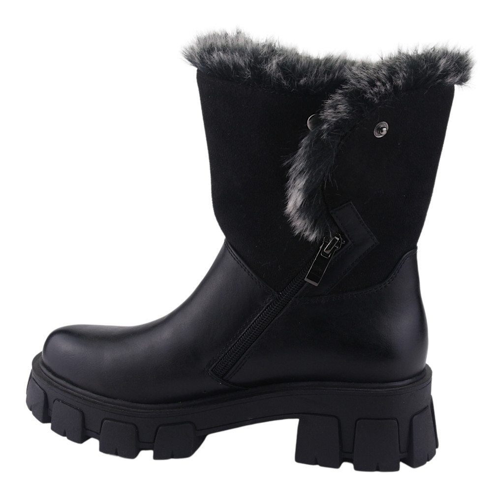 BOTIN CHALADA MUJER FLOYD-3 NEGRO CASUAL - 2