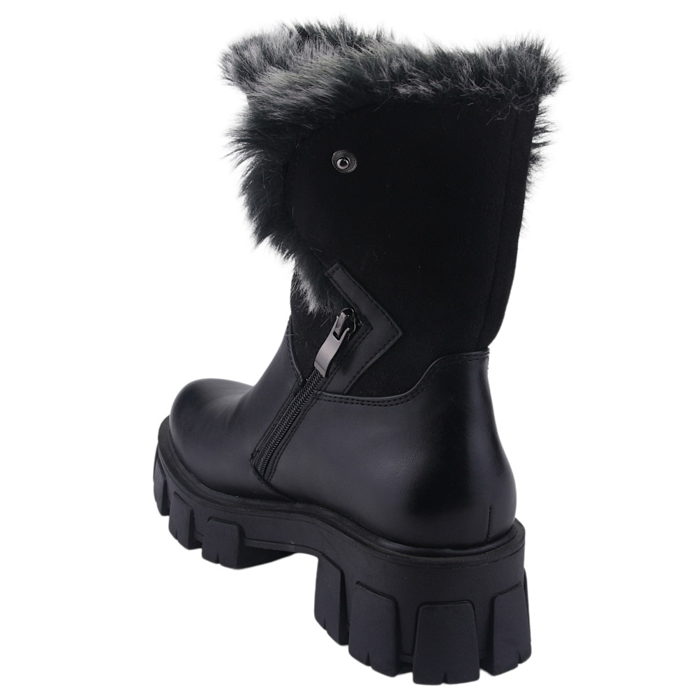 BOTIN CHALADA MUJER FLOYD-3 NEGRO CASUAL - 4