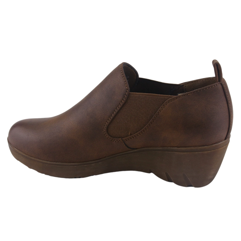 ZAPATO CHALADA MUJER TANDA-31 TOSTADO CASUAL - 2
