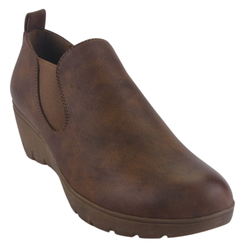 ZAPATO CHALADA MUJER TANDA-31 TOSTADO CASUAL - 3