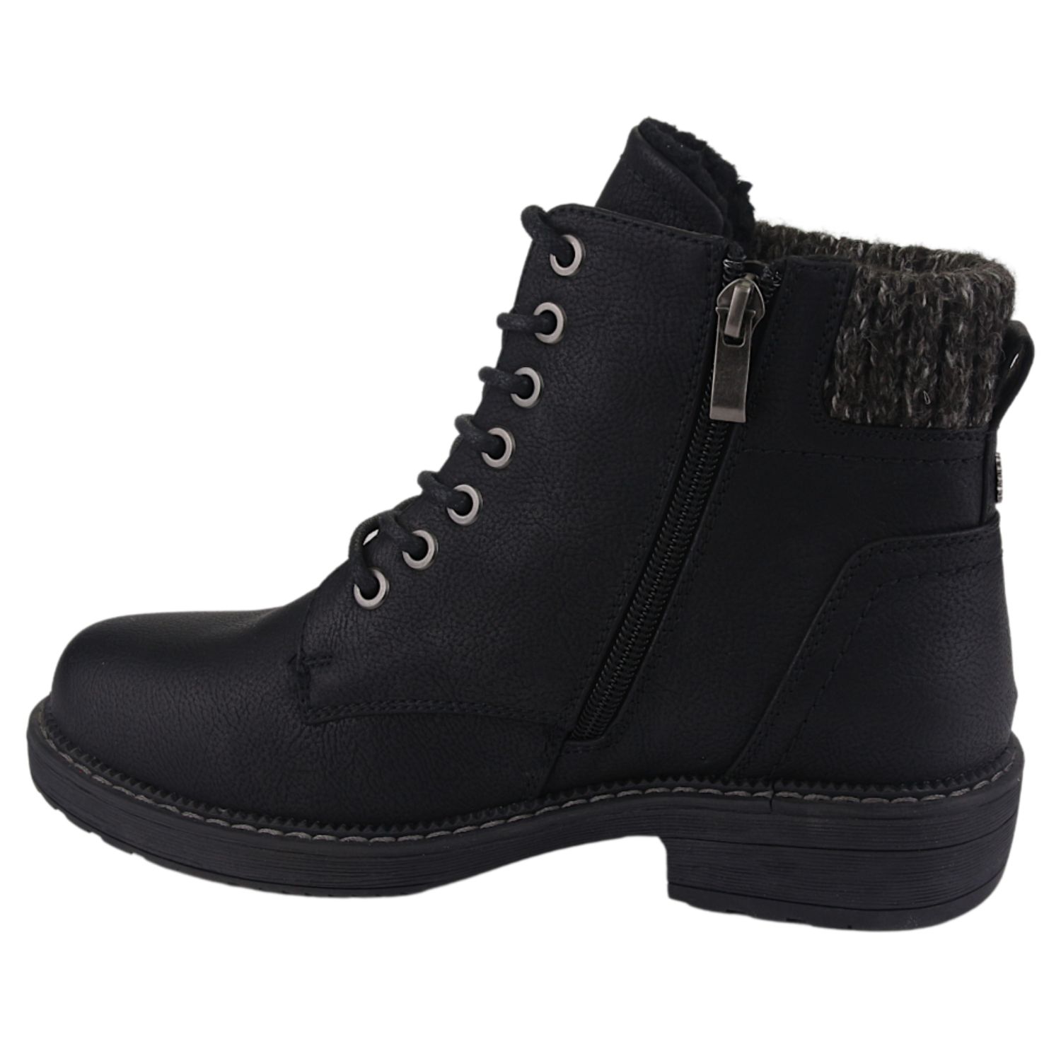 BOTIN CHALADA MUJER ARMY-50 NEGRO CASUAL - 2