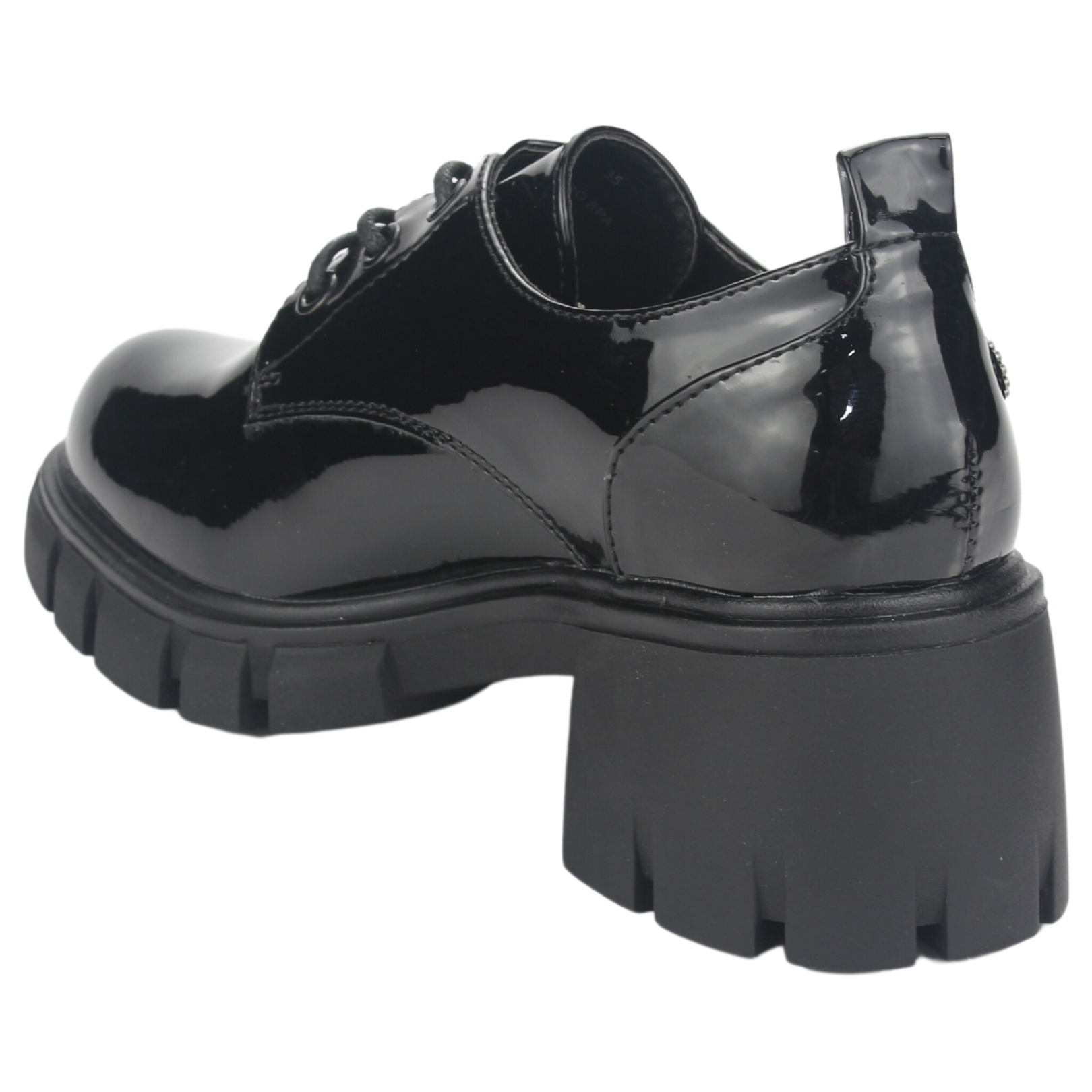 ZAPATO CHALADA MUJER JUSTY-1 NEGRO CASUAL - 4