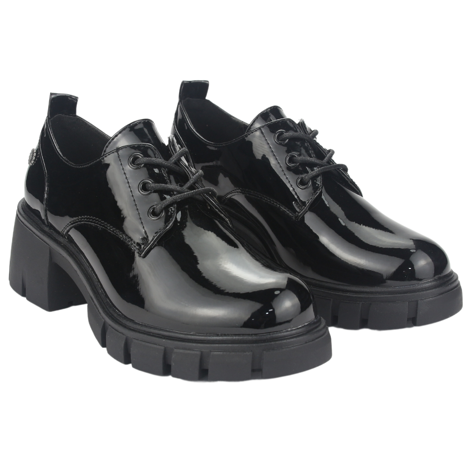ZAPATO CHALADA MUJER JUSTY-1 NEGRO CASUAL - 5
