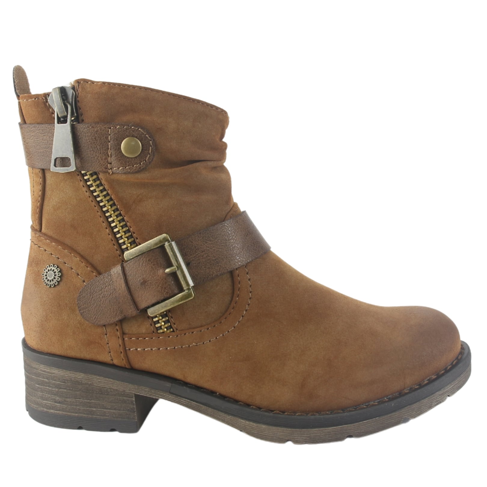 BOTIN CHALADA MUJER TORRI-11 CAMEL CASUAL