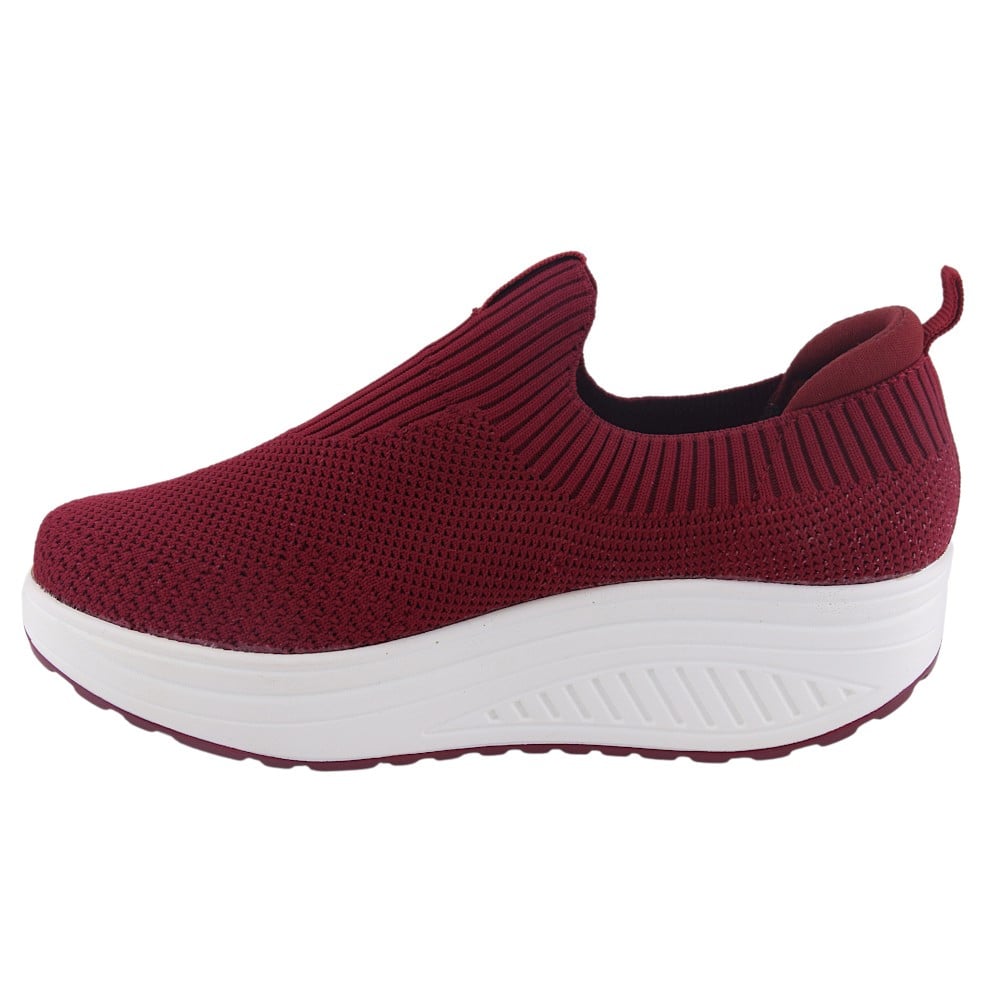 ZAPATILLAS MUJER FUNWAY URBANAS ROJO TIJA-40 - 2
